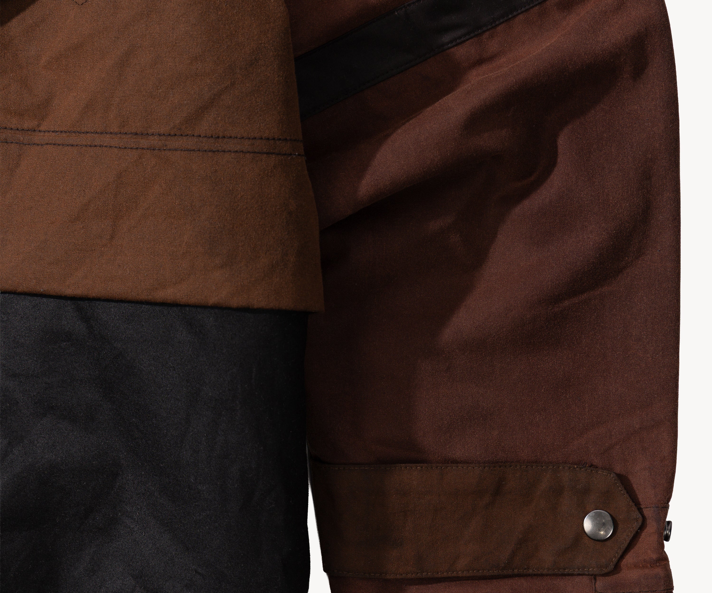 REWORK® TACTICAL WAX JACKET - N° 035 Coats & Jackets X-LARGE / BROWN - BRUT Clothing US