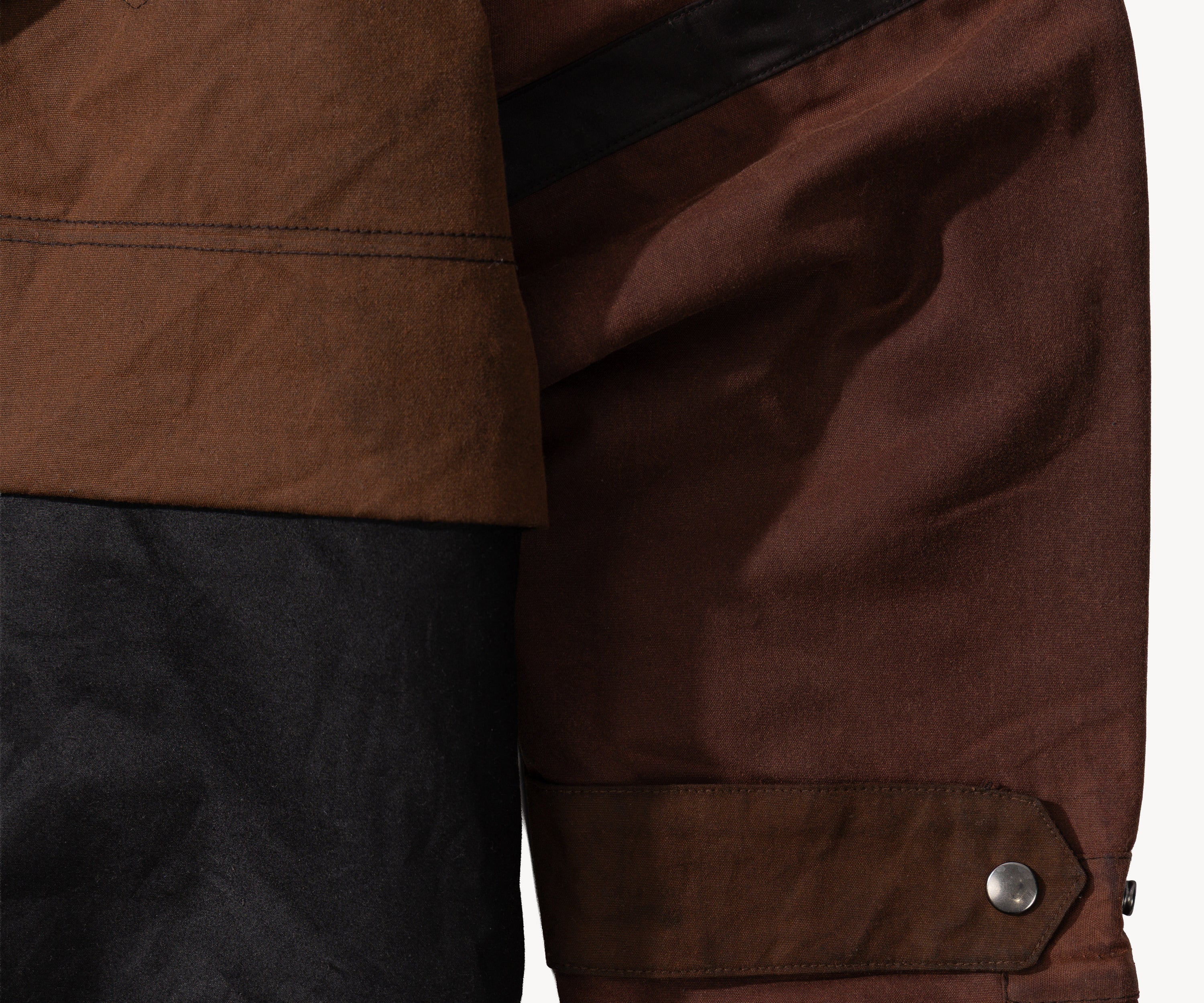 REWORK® TACTICAL WAX JACKET - N° 035 Coats & Jackets X-LARGE / BROWN - BRUT Clothing US