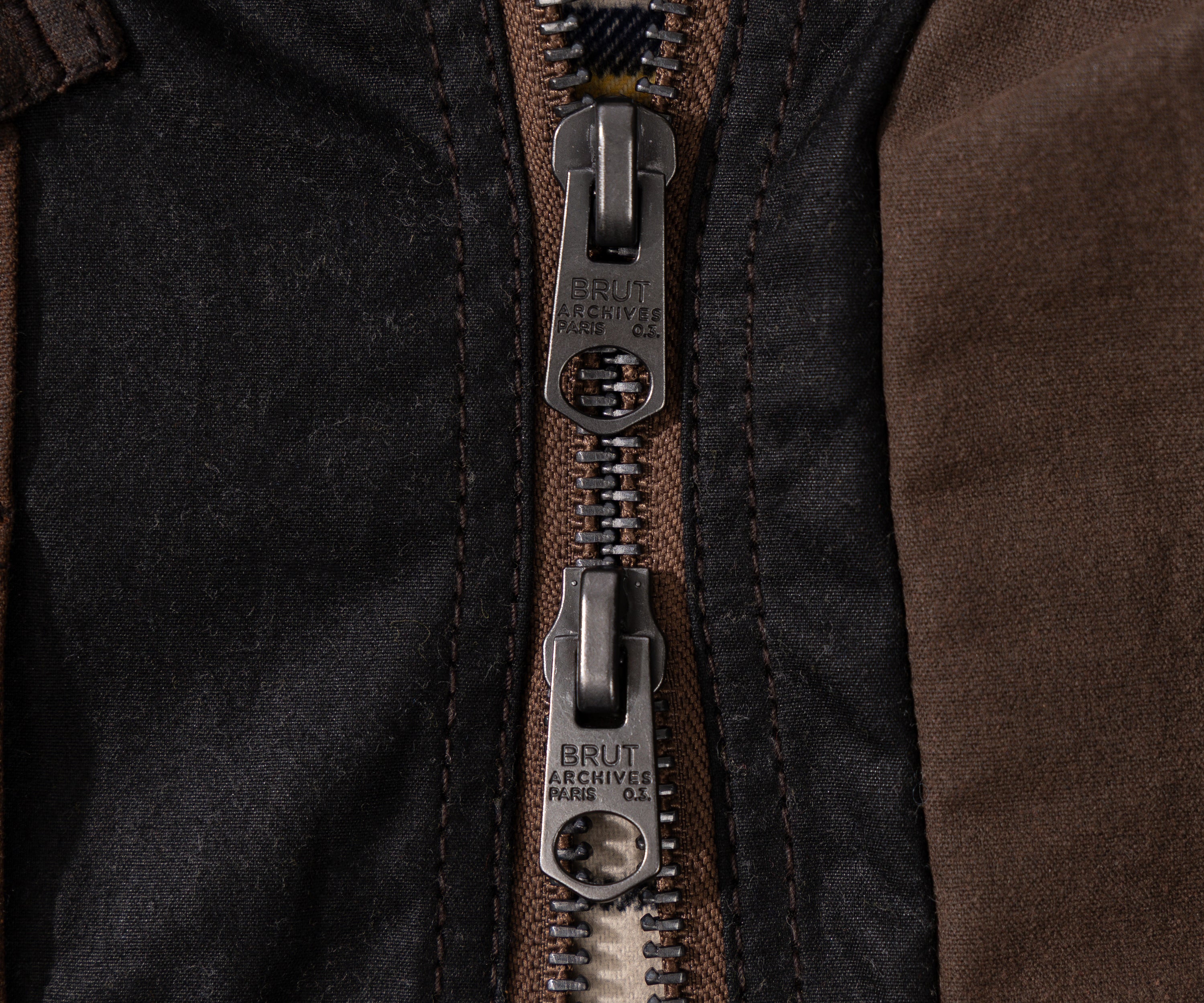 REWORK® TACTICAL WAX JACKET - N° 035 Coats & Jackets X-LARGE / BROWN - BRUT Clothing US