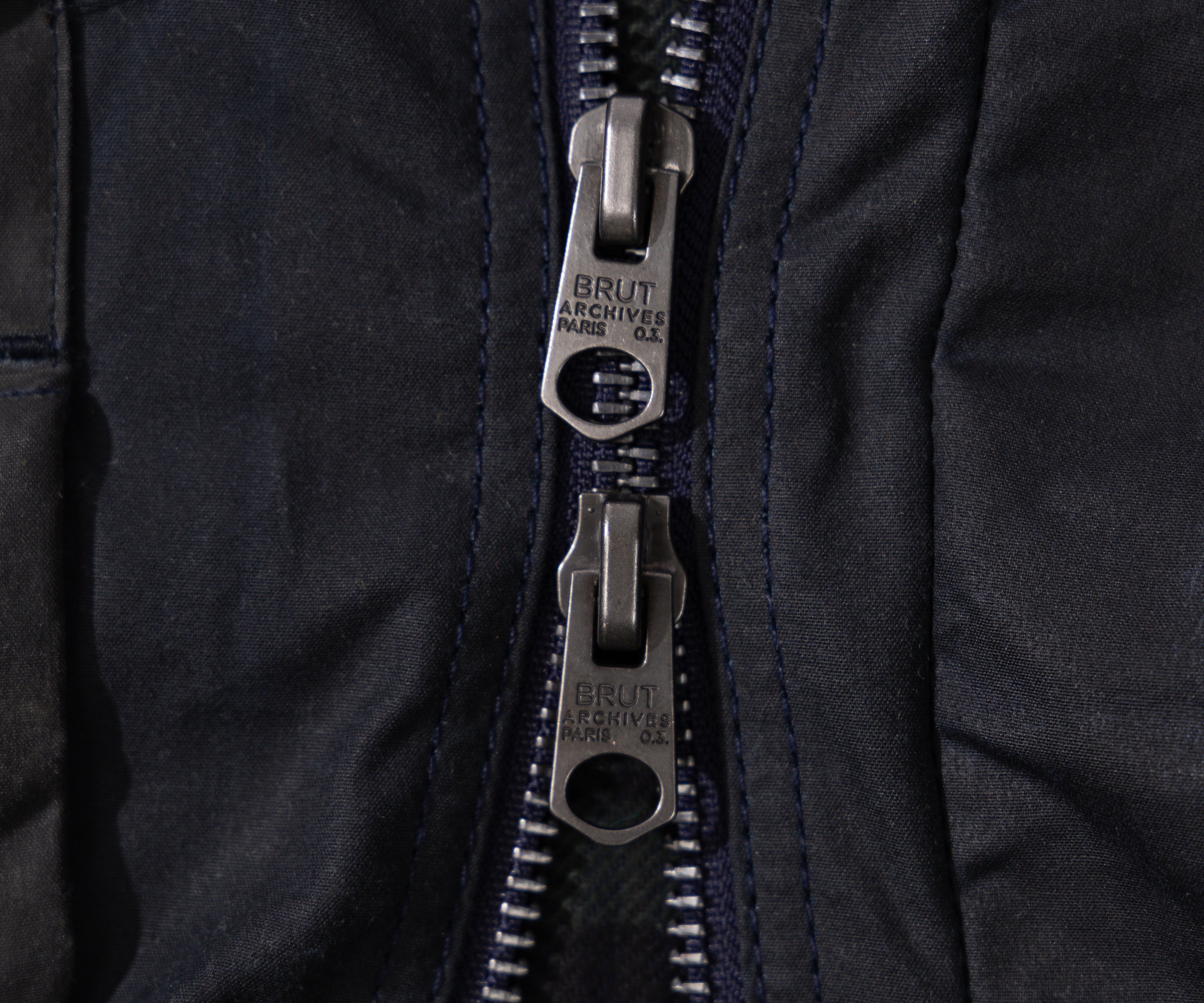 REWORK® TACTICAL WAX JACKET - N° 030 Coats & Jackets X-LARGE / BLUE - BRUT Clothing US