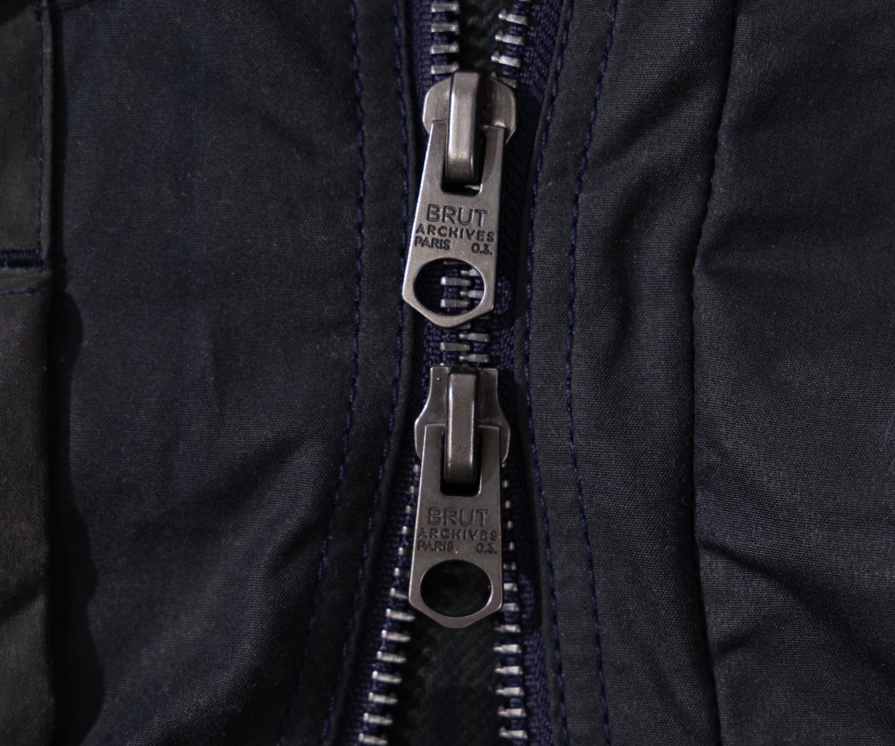 REWORK® TACTICAL WAX JACKET - N° 030 Coats & Jackets X-LARGE / BLUE - BRUT Clothing US