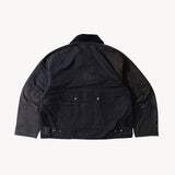 REWORK® TACTICAL WAX JACKET - N° 030 Coats & Jackets X-LARGE / BLUE - BRUT Clothing US