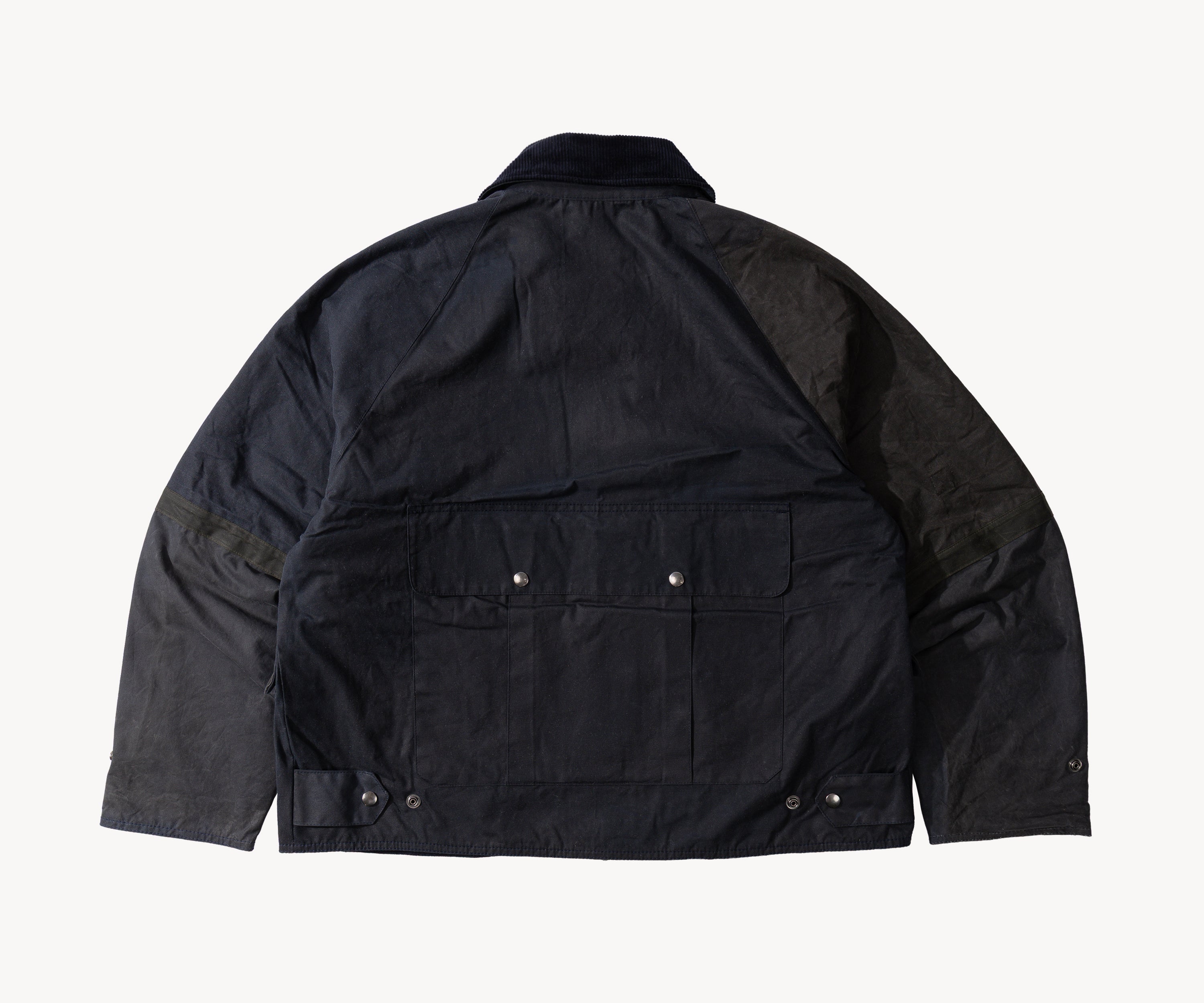 REWORK® TACTICAL WAX JACKET - N° 030 Coats & Jackets X-LARGE / BLUE - BRUT Clothing US