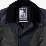 REWORK® TACTICAL WAX JACKET - N° 031 Coats & Jackets X-LARGE / BLUE - BRUT Clothing US
