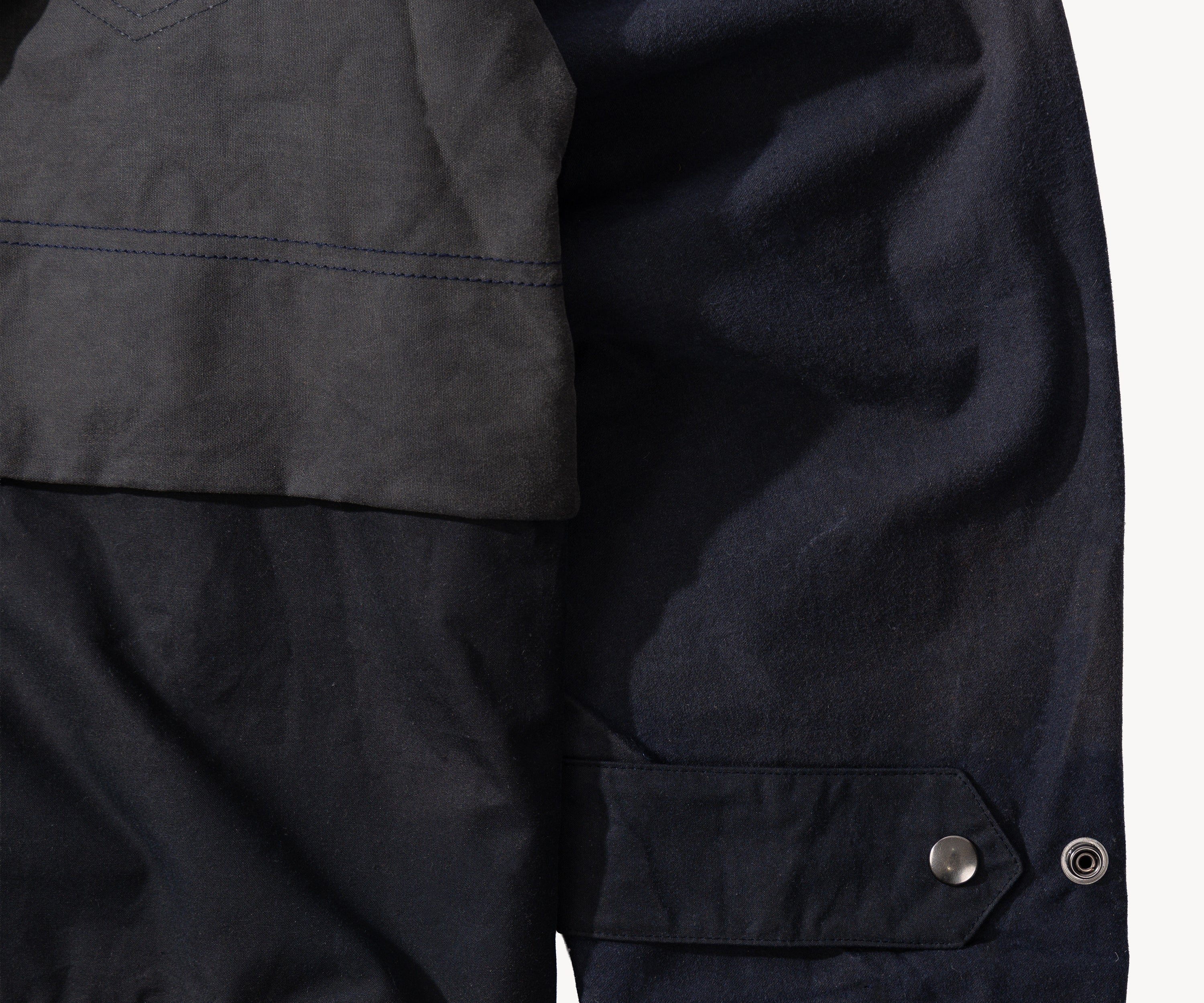 REWORK® TACTICAL WAX JACKET - N° 031 Coats & Jackets X-LARGE / BLUE - BRUT Clothing US
