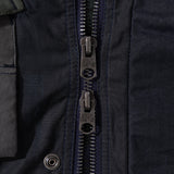REWORK® TACTICAL WAX JACKET - N° 031 Coats & Jackets X-LARGE / BLUE - BRUT Clothing US