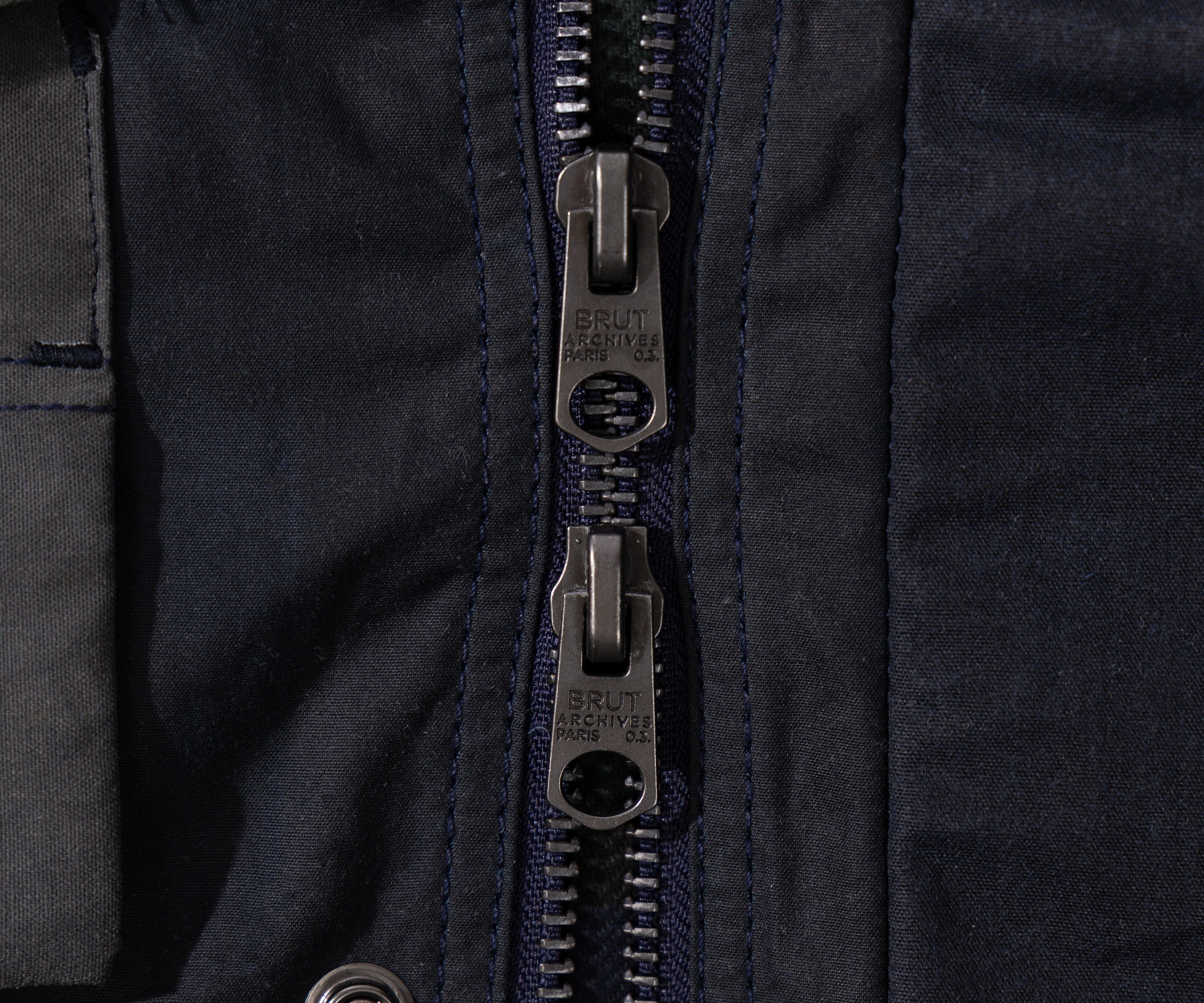 REWORK® TACTICAL WAX JACKET - N° 031 Coats & Jackets X-LARGE / BLUE - BRUT Clothing US