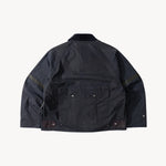 REWORK® TACTICAL WAX JACKET - N° 023 Coats & Jackets LARGE / BLUE - BRUT Clothing US