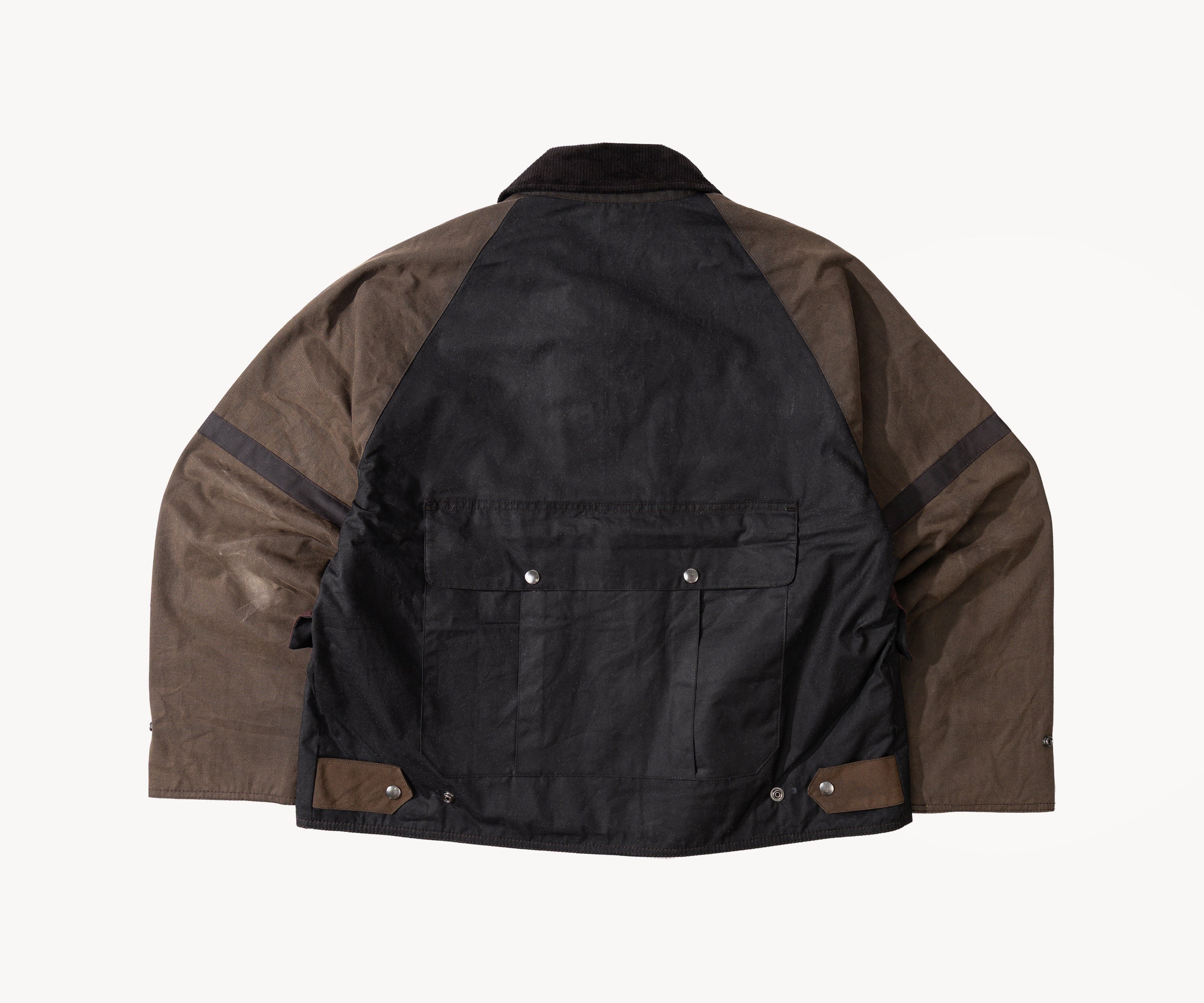 REWORK® TACTICAL WAX JACKET - N° 028 Coats & Jackets LARGE / BROWN - BRUT Clothing US