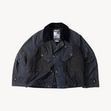 REWORK® TACTICAL WAX JACKET - N° 022 Coats & Jackets LARGE / BLUE - BRUT Clothing US