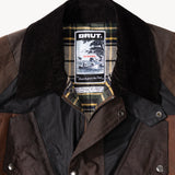 REWORK® TACTICAL WAX JACKET - N° 024 Coats & Jackets LARGE / BROWN - BRUT Clothing US