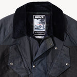 REWORK® TACTICAL WAX JACKET - N° 022 Coats & Jackets LARGE / BLUE - BRUT Clothing US