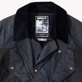 REWORK® TACTICAL WAX JACKET - N° 022 Coats & Jackets LARGE / BLUE - BRUT Clothing US