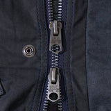 REWORK® TACTICAL WAX JACKET - N° 022 Coats & Jackets LARGE / BLUE - BRUT Clothing US