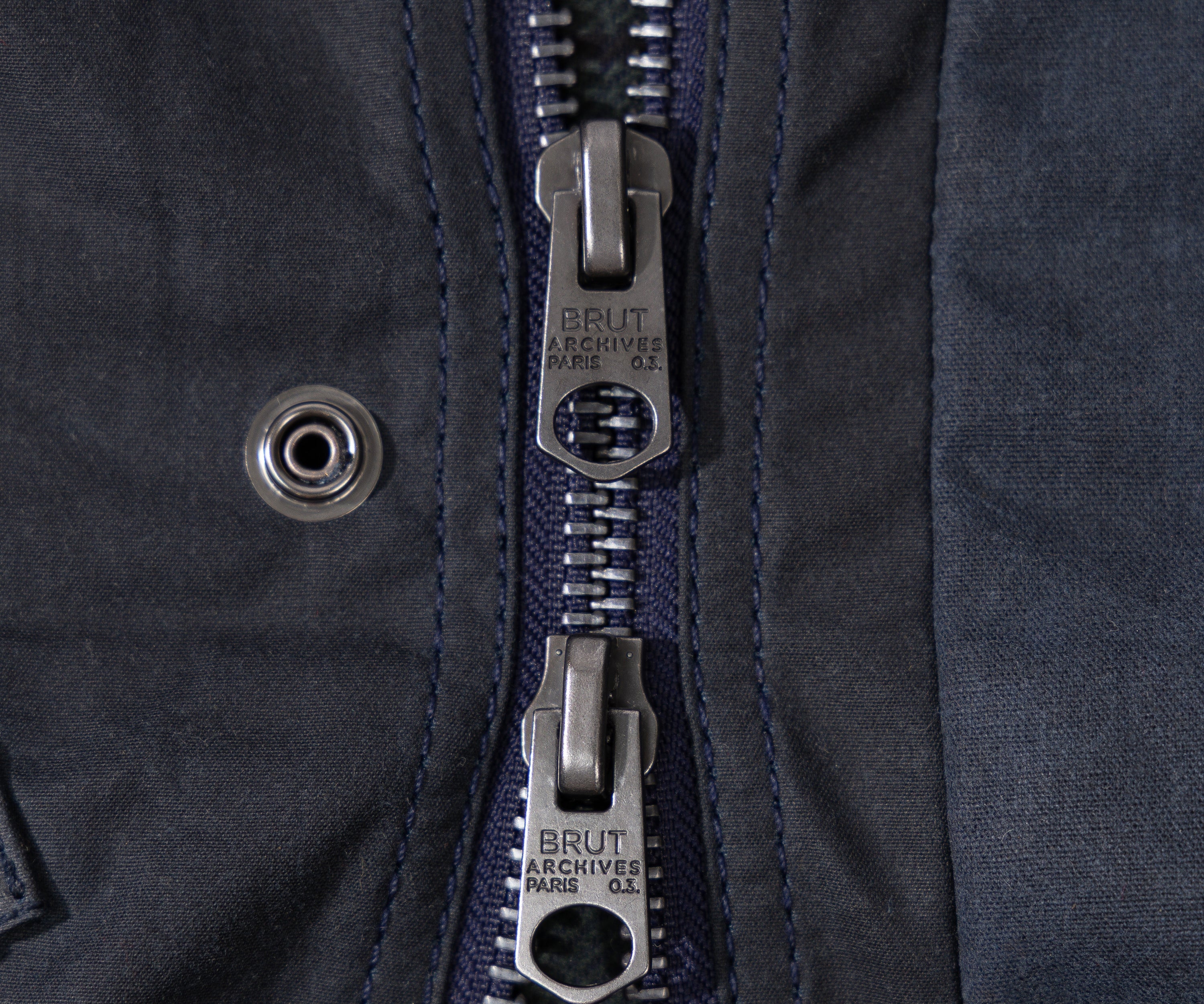 REWORK® TACTICAL WAX JACKET - N° 022 Coats & Jackets LARGE / BLUE - BRUT Clothing US