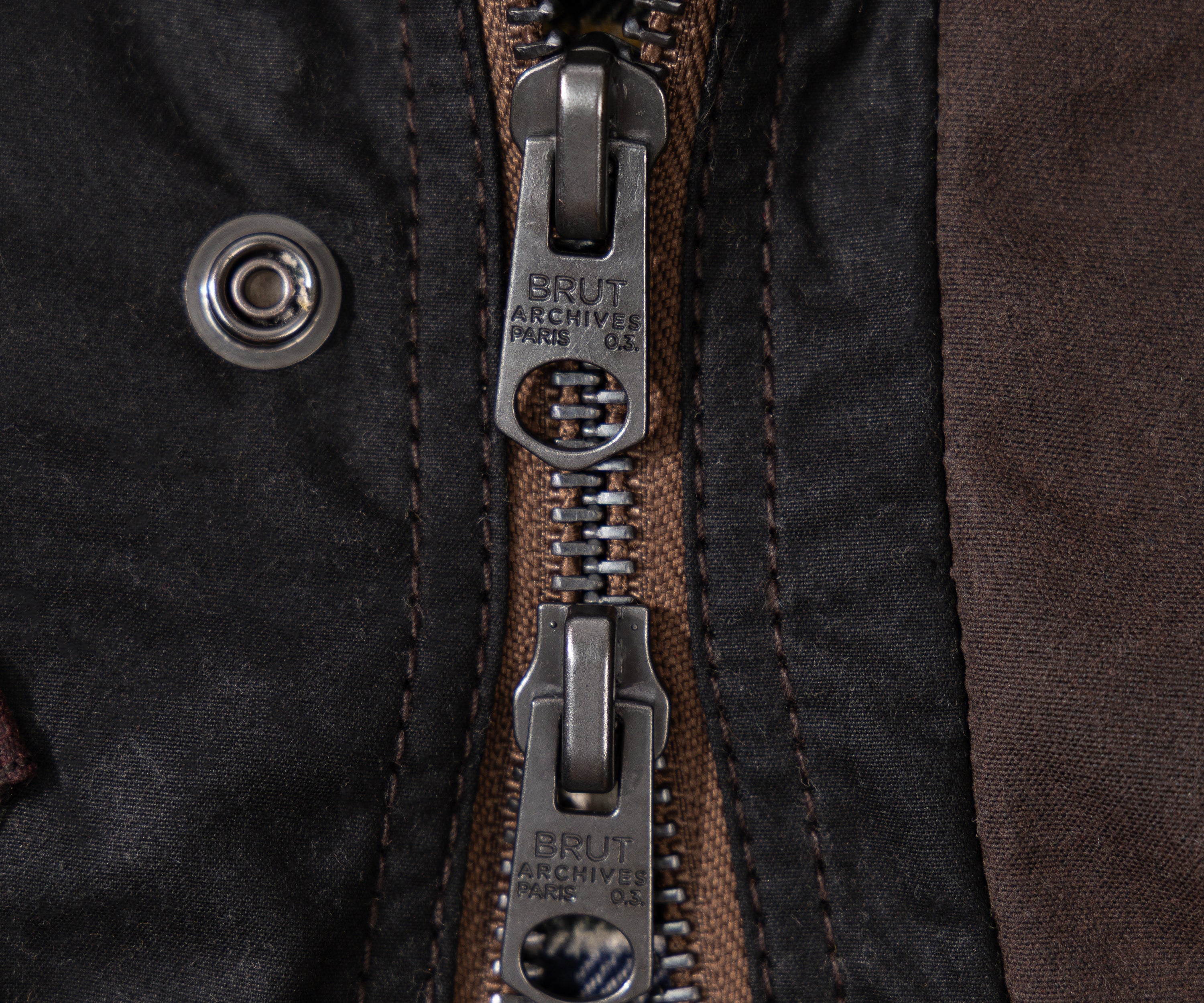 REWORK® TACTICAL WAX JACKET - N° 024 Coats & Jackets LARGE / BROWN - BRUT Clothing US