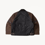 REWORK® TACTICAL WAX JACKET - N° 024 Coats & Jackets LARGE / BROWN - BRUT Clothing US