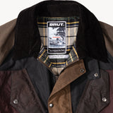REWORK® TACTICAL WAX JACKET - N° 028 Coats & Jackets LARGE / BROWN - BRUT Clothing US
