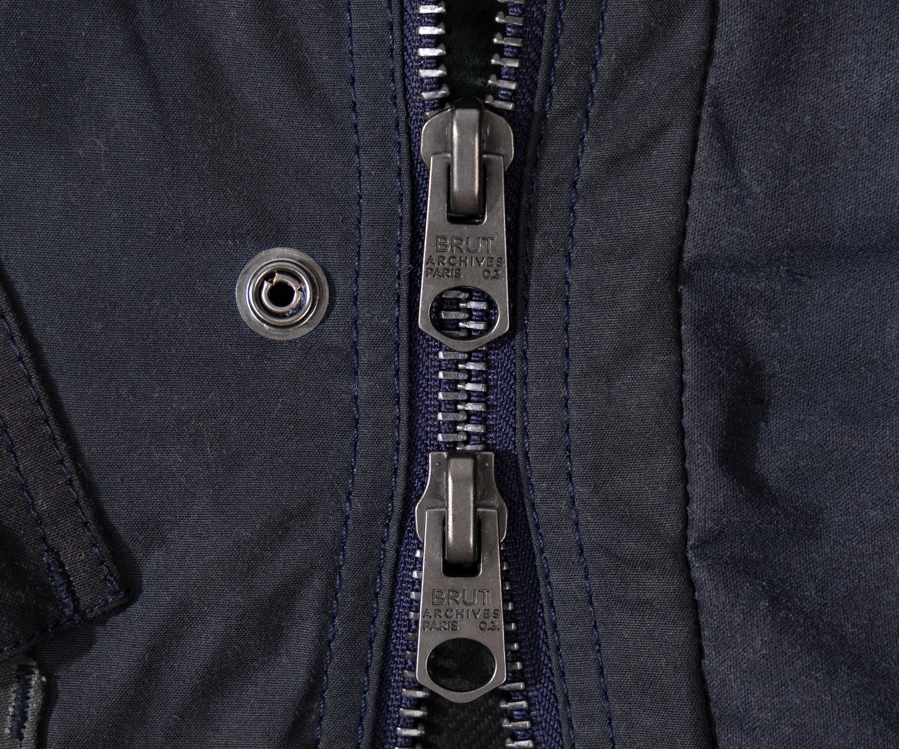 REWORK® TACTICAL WAX JACKET - N° 023 Coats & Jackets LARGE / BLUE - BRUT Clothing US