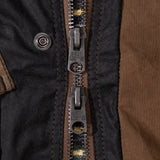 REWORK® TACTICAL WAX JACKET - N° 028 Coats & Jackets LARGE / BROWN - BRUT Clothing US
