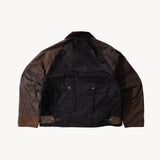REWORK® TACTICAL WAX JACKET - N° 006 Coats & Jackets SMALL / BROWN - BRUT Clothing US