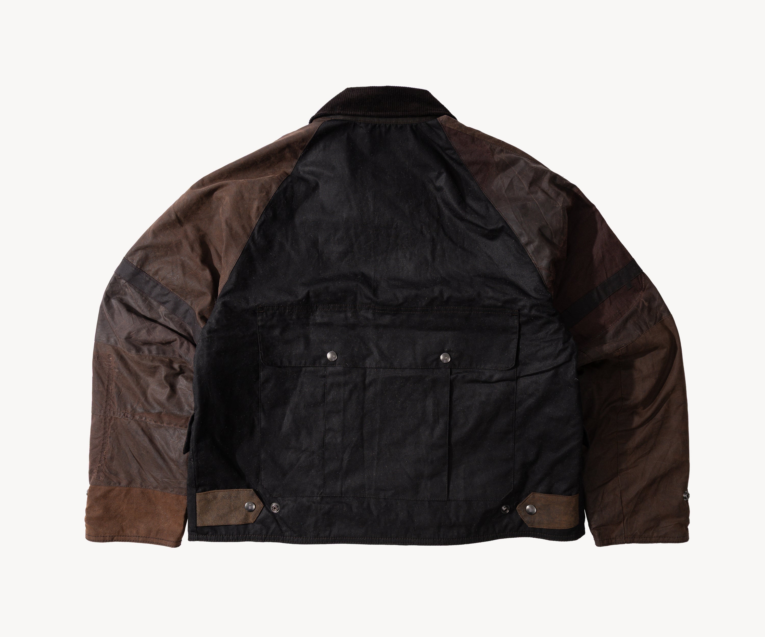 REWORK® TACTICAL WAX JACKET - N° 006 Coats & Jackets SMALL / BROWN - BRUT Clothing US