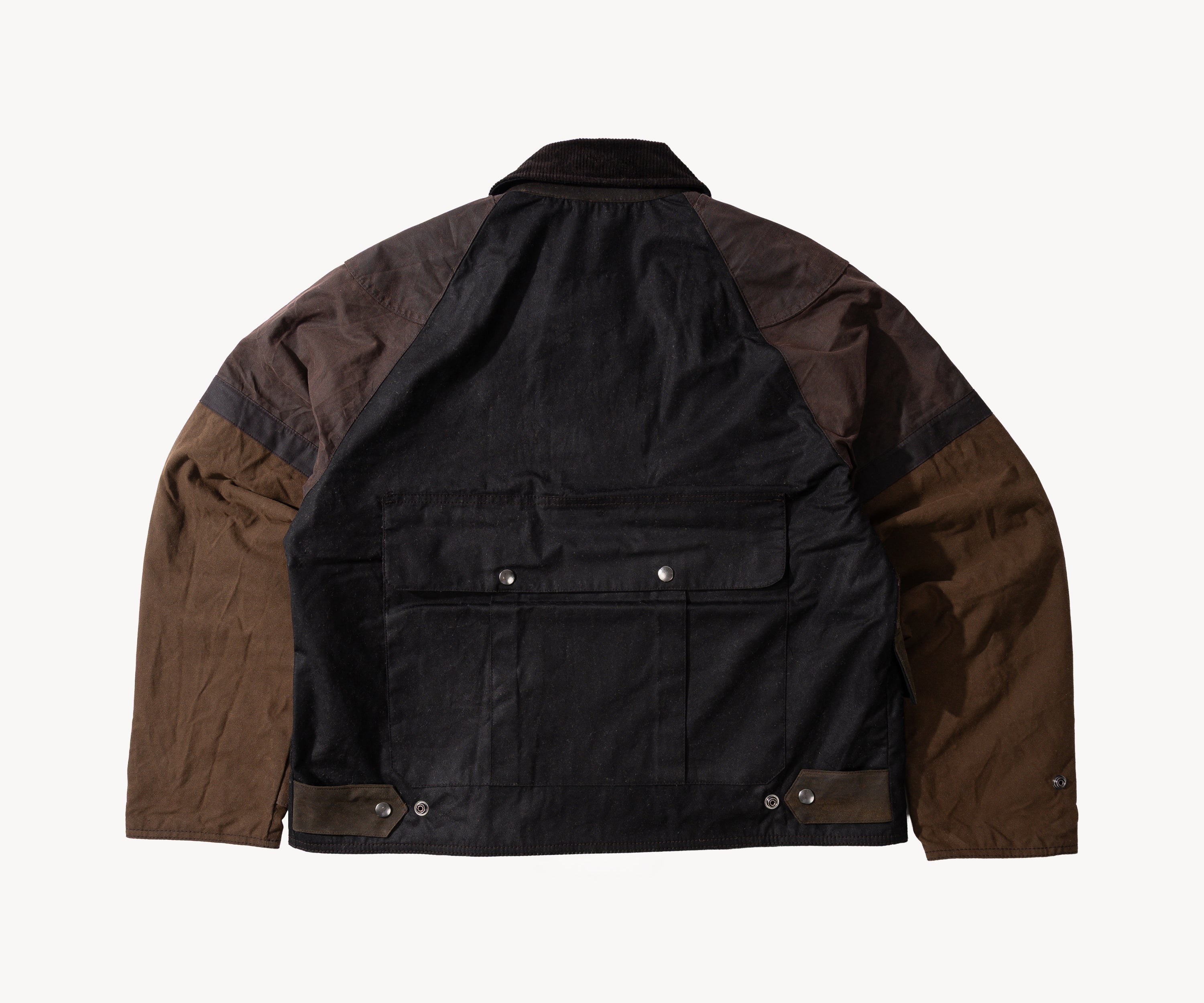 REWORK® TACTICAL WAX JACKET - N° 005 Coats & Jackets SMALL / BROWN - BRUT Clothing US