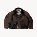 REWORK® TACTICAL WAX JACKET - N° 006 Coats & Jackets SMALL / BROWN - BRUT Clothing US