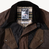 REWORK® TACTICAL WAX JACKET - N° 006 Coats & Jackets SMALL / BROWN - BRUT Clothing US