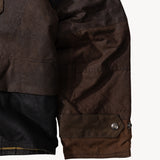 REWORK® TACTICAL WAX JACKET - N° 006 Coats & Jackets SMALL / BROWN - BRUT Clothing US