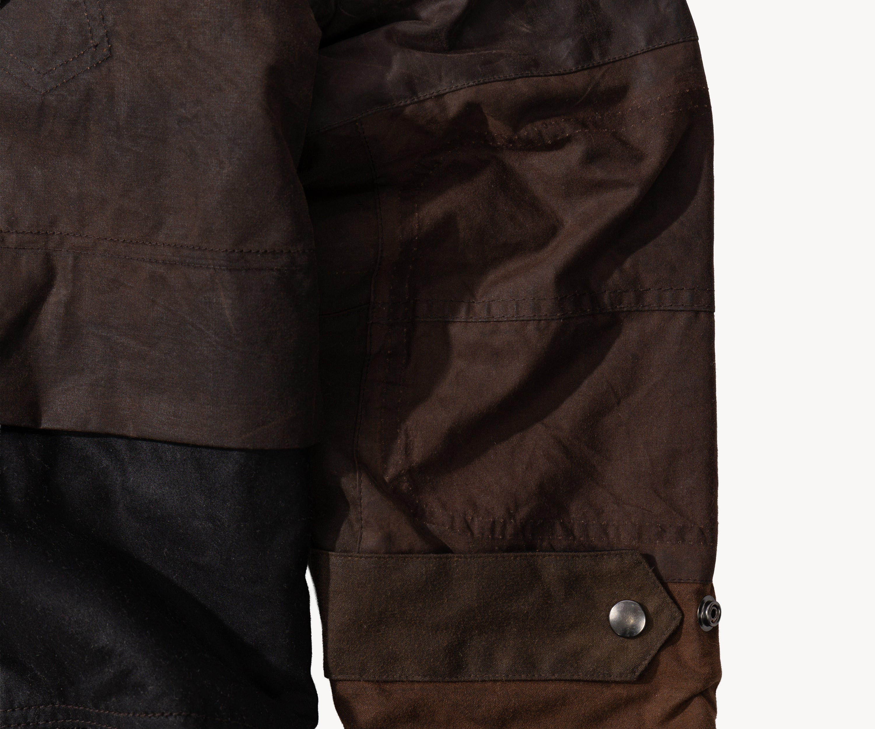 REWORK® TACTICAL WAX JACKET - N° 006 Coats & Jackets SMALL / BROWN - BRUT Clothing US