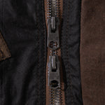 REWORK® TACTICAL WAX JACKET - N° 006 Coats & Jackets SMALL / BROWN - BRUT Clothing US
