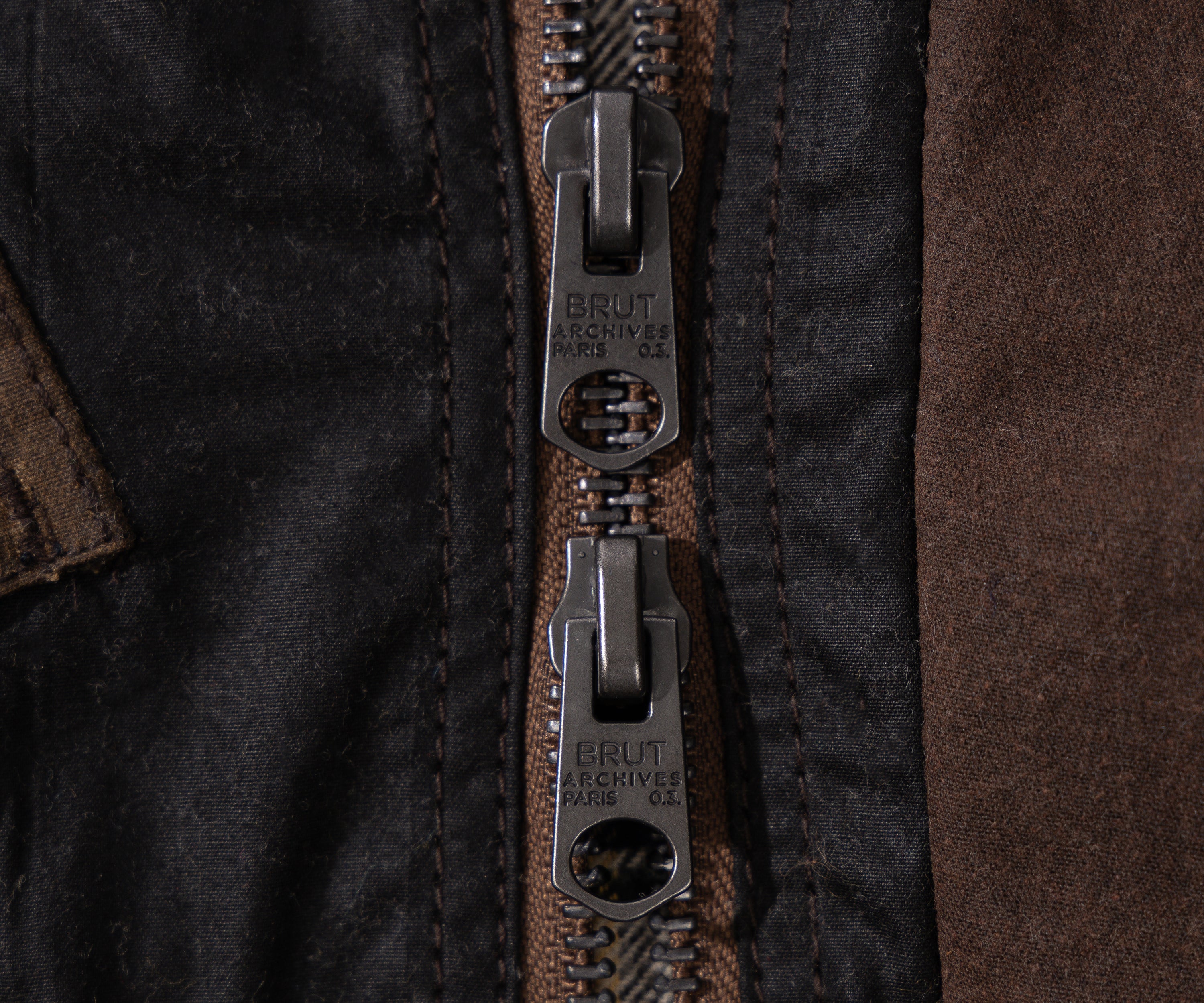 REWORK® TACTICAL WAX JACKET - N° 006 Coats & Jackets SMALL / BROWN - BRUT Clothing US