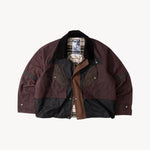 REWORK® TACTICAL WAX JACKET - N° 033 Coats & Jackets X-LARGE / BROWN - BRUT Clothing US