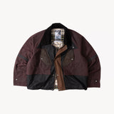 REWORK® TACTICAL WAX JACKET - N° 033 Coats & Jackets X-LARGE / BROWN - BRUT Clothing US