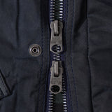 REWORK® TACTICAL WAX JACKET - N° 032 Coats & Jackets X-LARGE / BLUE - BRUT Clothing US