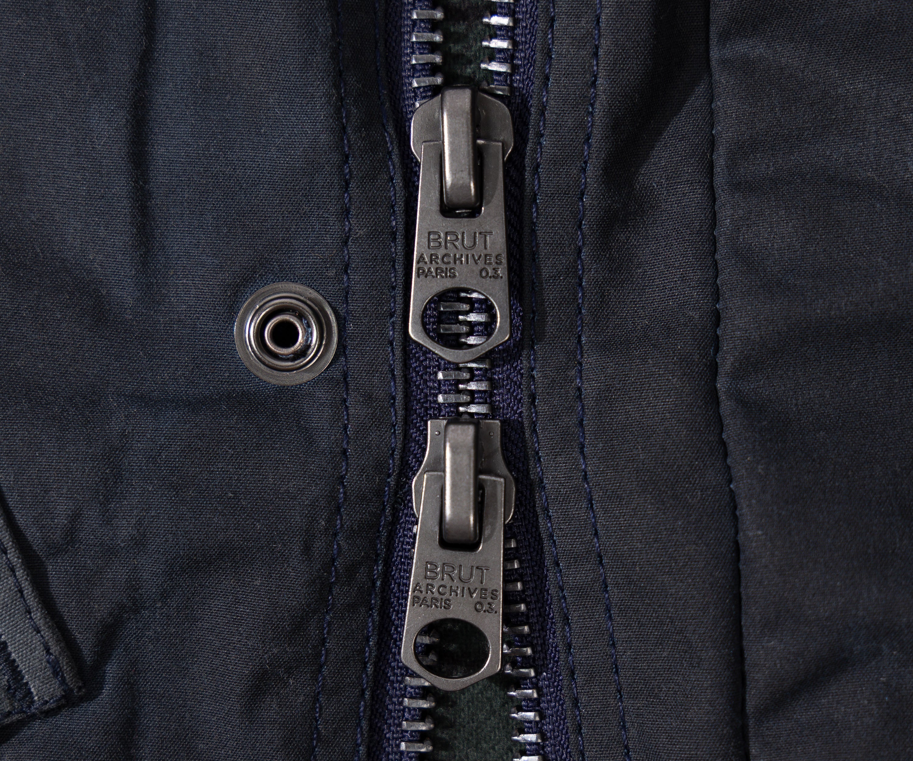 REWORK® TACTICAL WAX JACKET - N° 032 Coats & Jackets X-LARGE / BLUE - BRUT Clothing US