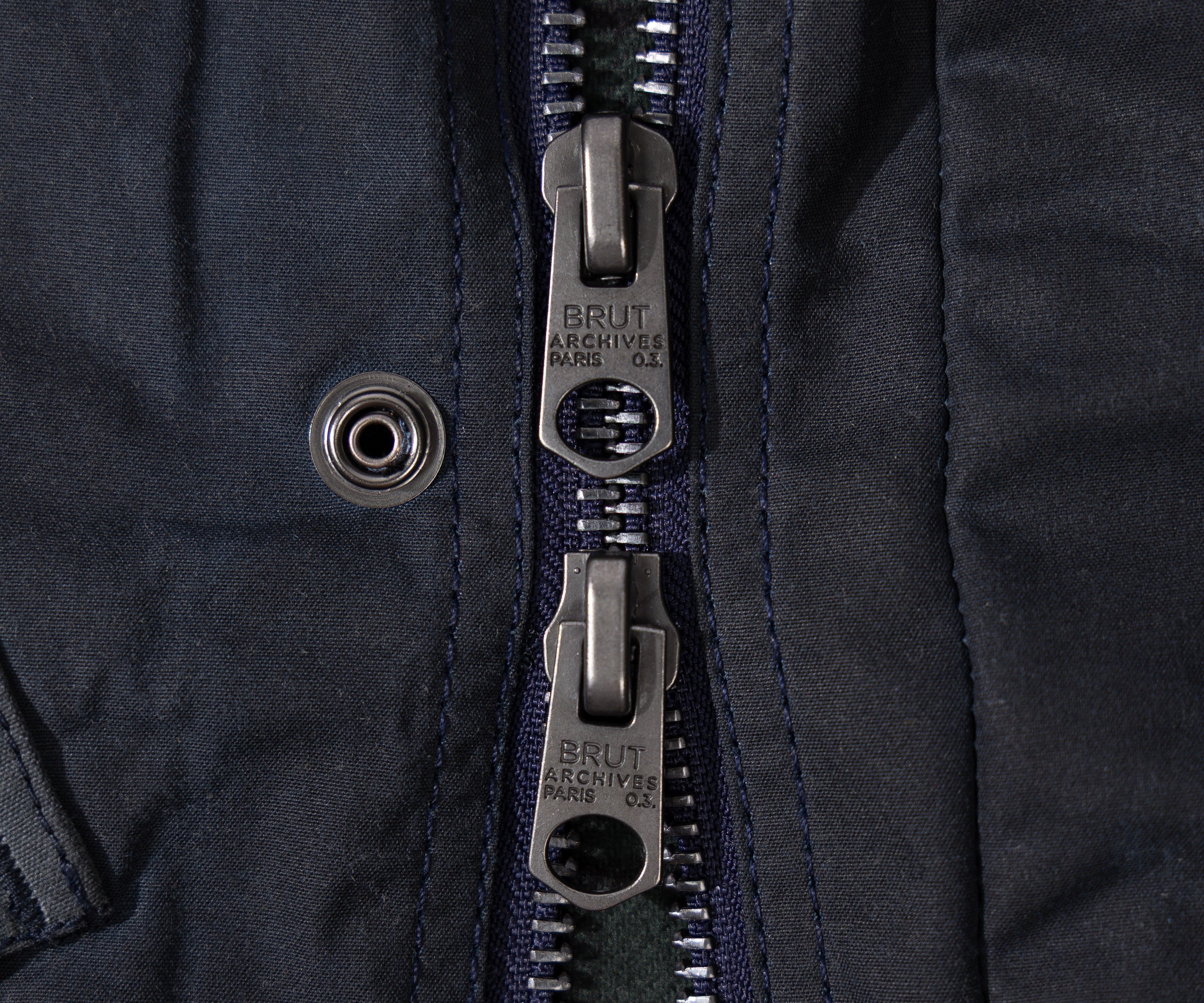 REWORK® TACTICAL WAX JACKET - N° 032 Coats & Jackets X-LARGE / BLUE - BRUT Clothing US
