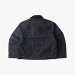 REWORK® TACTICAL WAX JACKET - N° 032 Coats & Jackets X-LARGE / BLUE - BRUT Clothing US