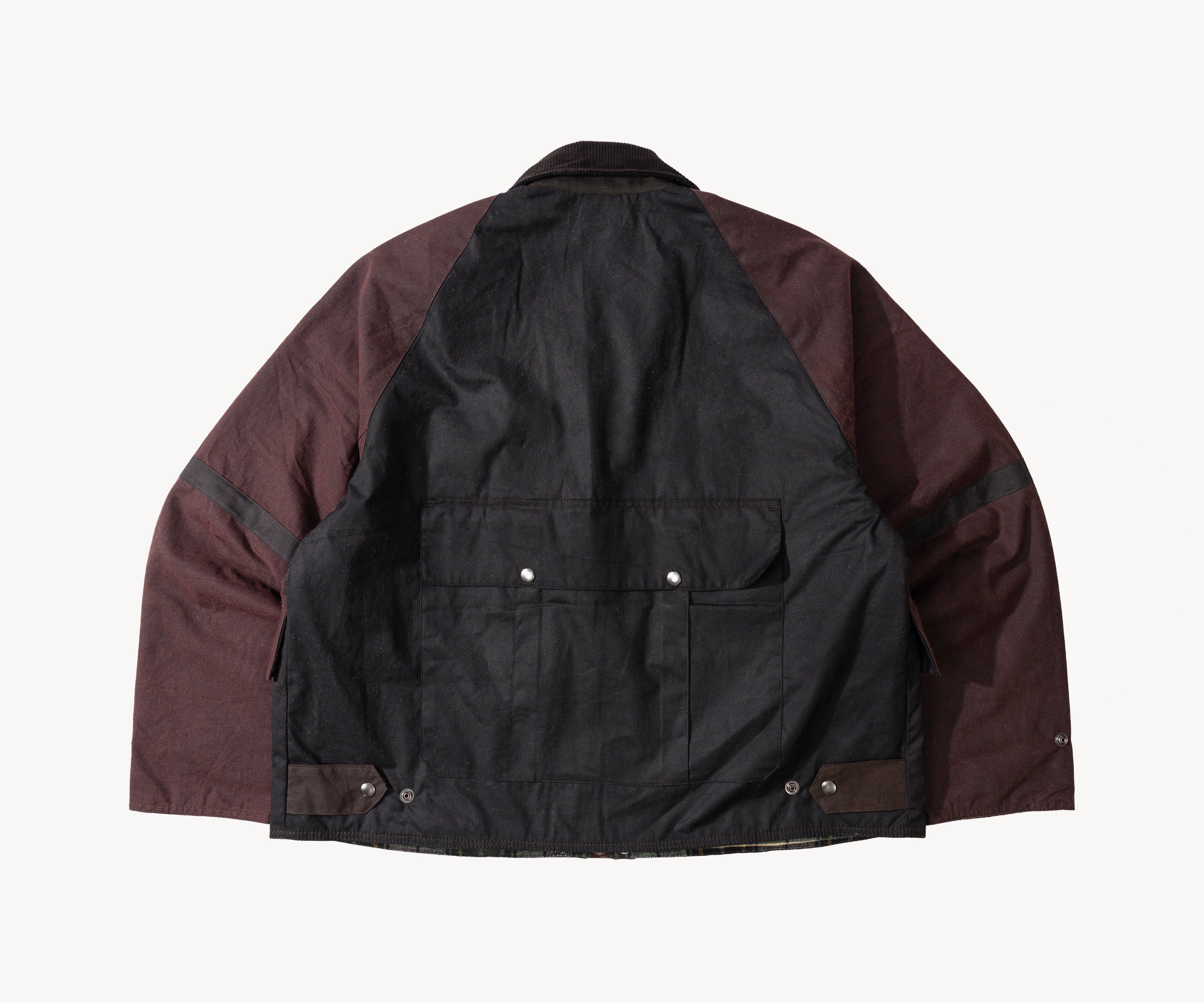 REWORK® TACTICAL WAX JACKET - N° 033 Coats & Jackets X-LARGE / BROWN - BRUT Clothing US