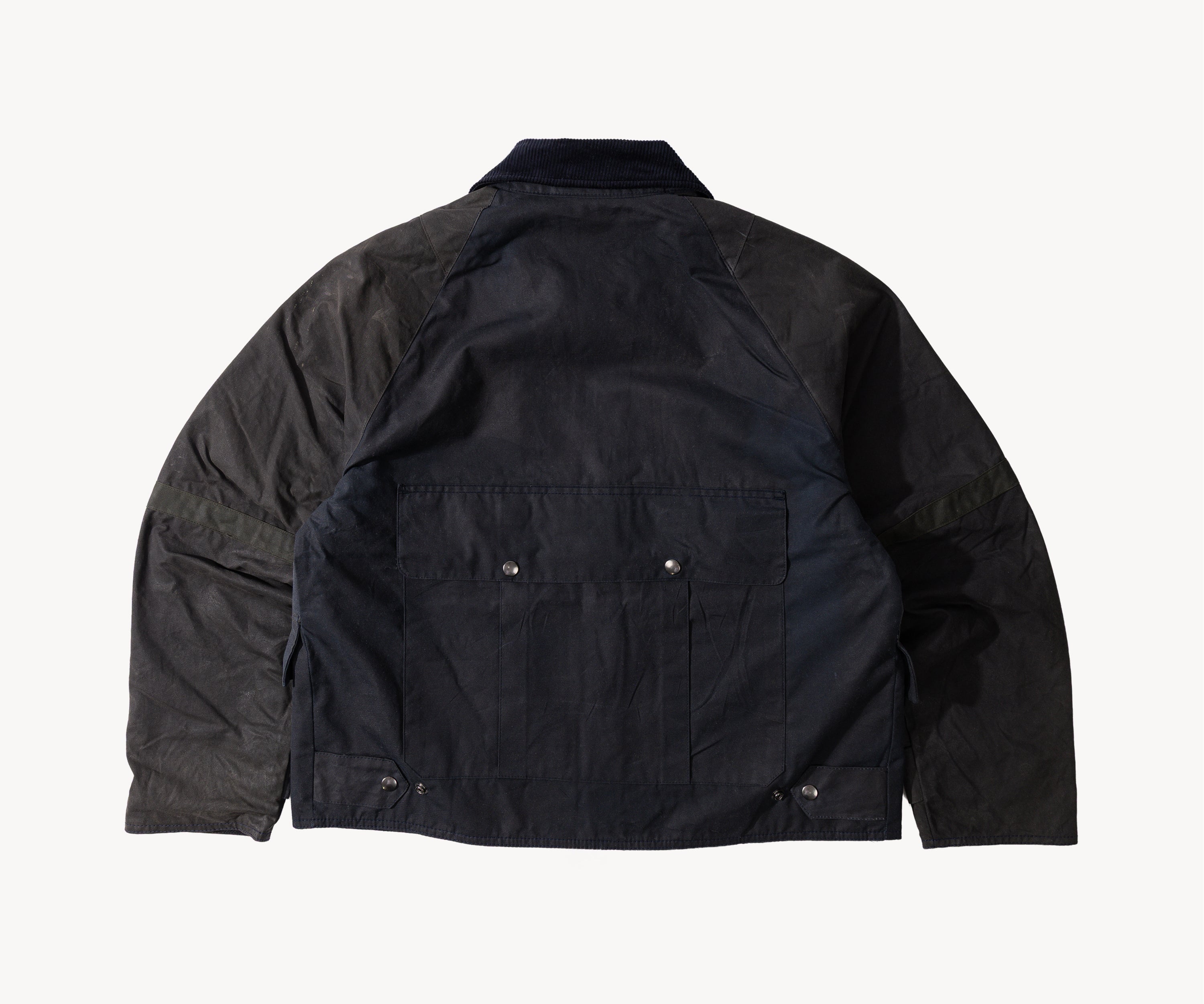 REWORK® TACTICAL WAX JACKET - N° 002 Coats & Jackets SMALL / BLUE - BRUT Clothing US
