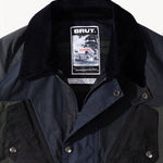 REWORK® TACTICAL WAX JACKET - N° 003 Coats & Jackets SMALL / BLUE - BRUT Clothing US