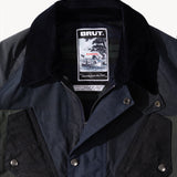 REWORK® TACTICAL WAX JACKET - N° 003 Coats & Jackets SMALL / BLUE - BRUT Clothing US