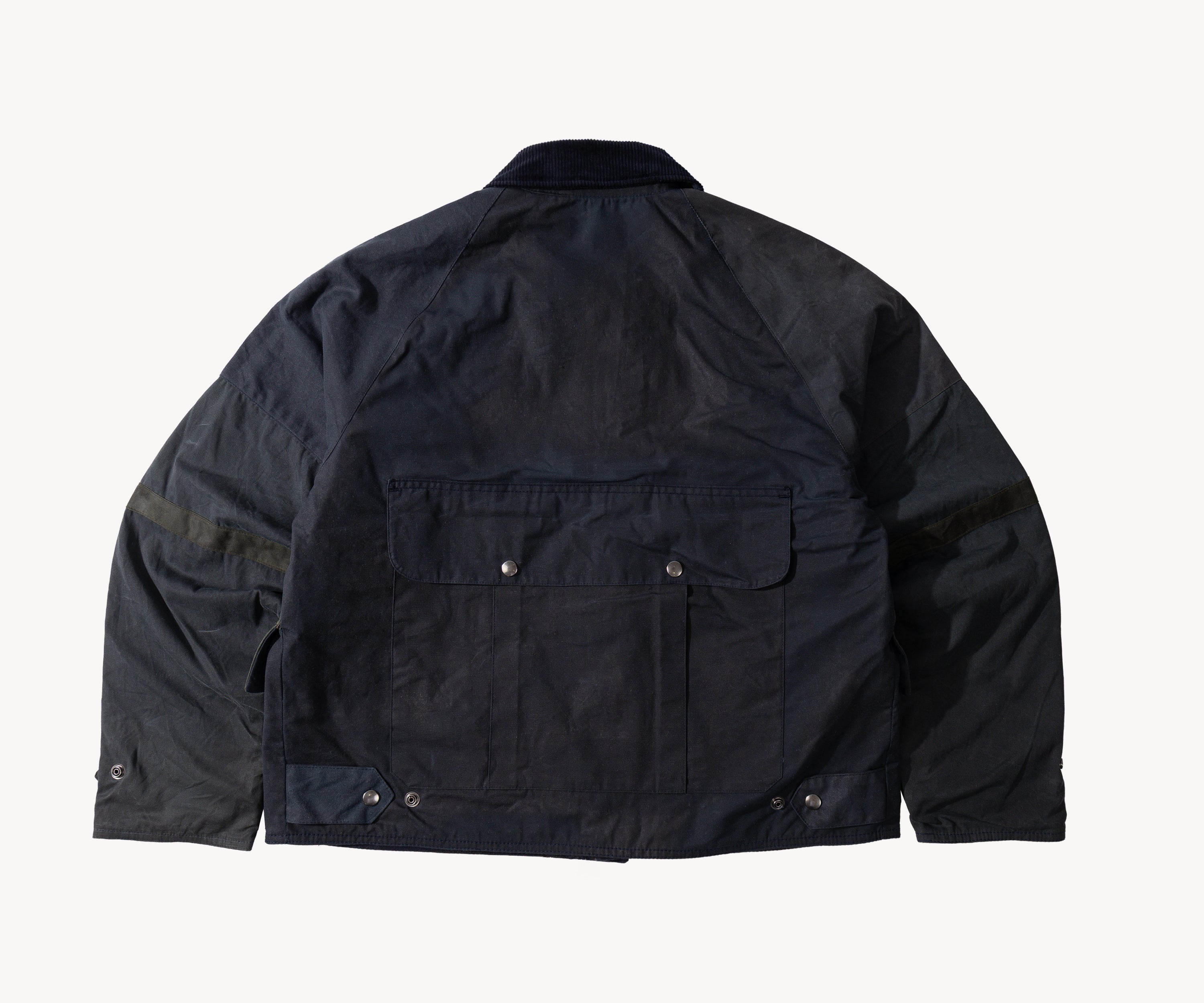 REWORK® TACTICAL WAX JACKET - N° 003 Coats & Jackets SMALL / BLUE - BRUT Clothing US