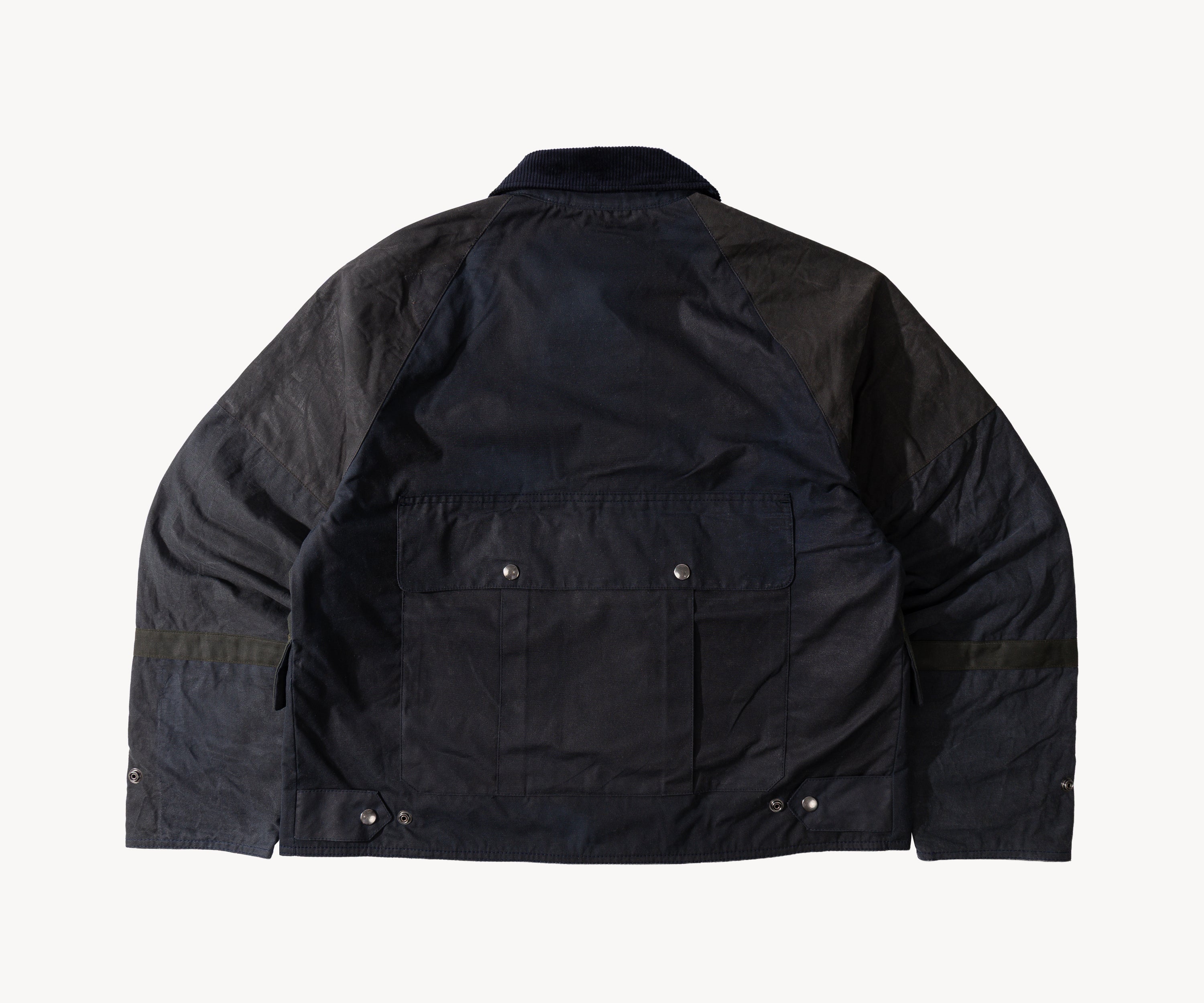 REWORK® TACTICAL WAX JACKET - N° 001 Coats & Jackets SMALL / BLUE - BRUT Clothing US