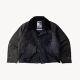 REWORK® TACTICAL WAX JACKET - N° 002 Coats & Jackets SMALL / BLUE - BRUT Clothing US