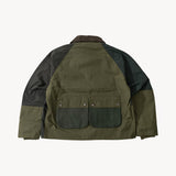 REWORK® FLY WAX JACKET - N° 036 Coats & Jackets LARGE / GREEN - BRUT Clothing US