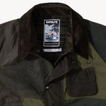 REWORK® FLY WAX JACKET - N° 037 Coats & Jackets LARGE / GREEN - BRUT Clothing US