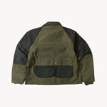 REWORK® FLY WAX JACKET - N° 037 Coats & Jackets LARGE / GREEN - BRUT Clothing US