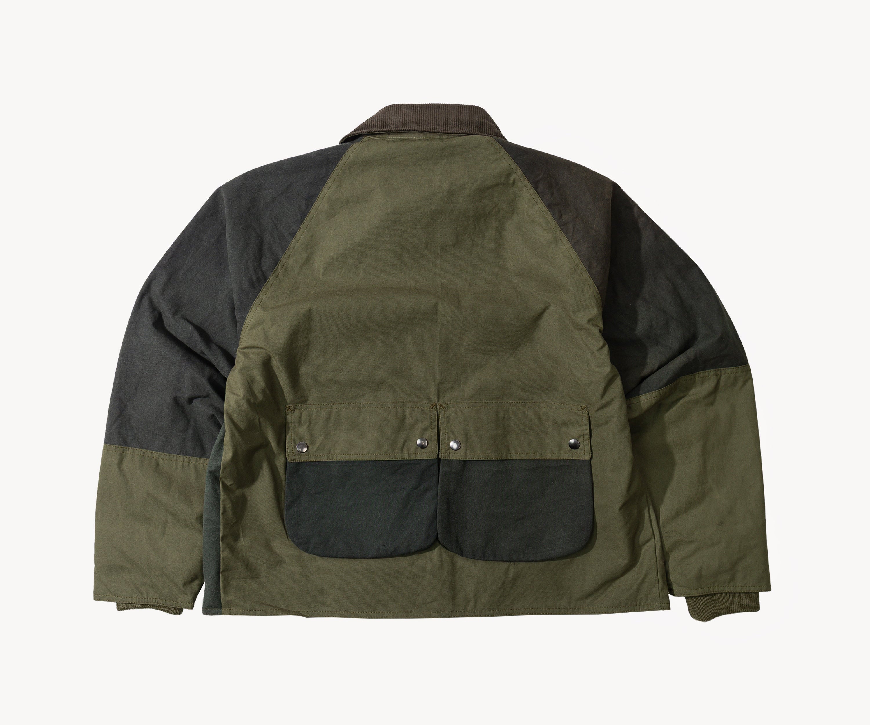 REWORK® FLY WAX JACKET - N° 037 Coats & Jackets LARGE / GREEN - BRUT Clothing US